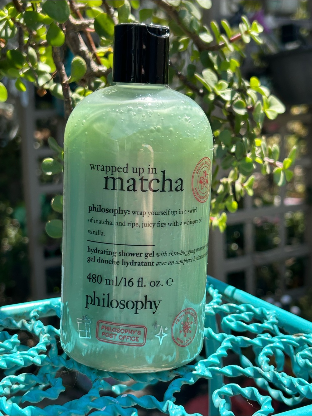 Rare Philosophy Wrapped Up in Matcha Hydrating Shower Gel 16 Ounces